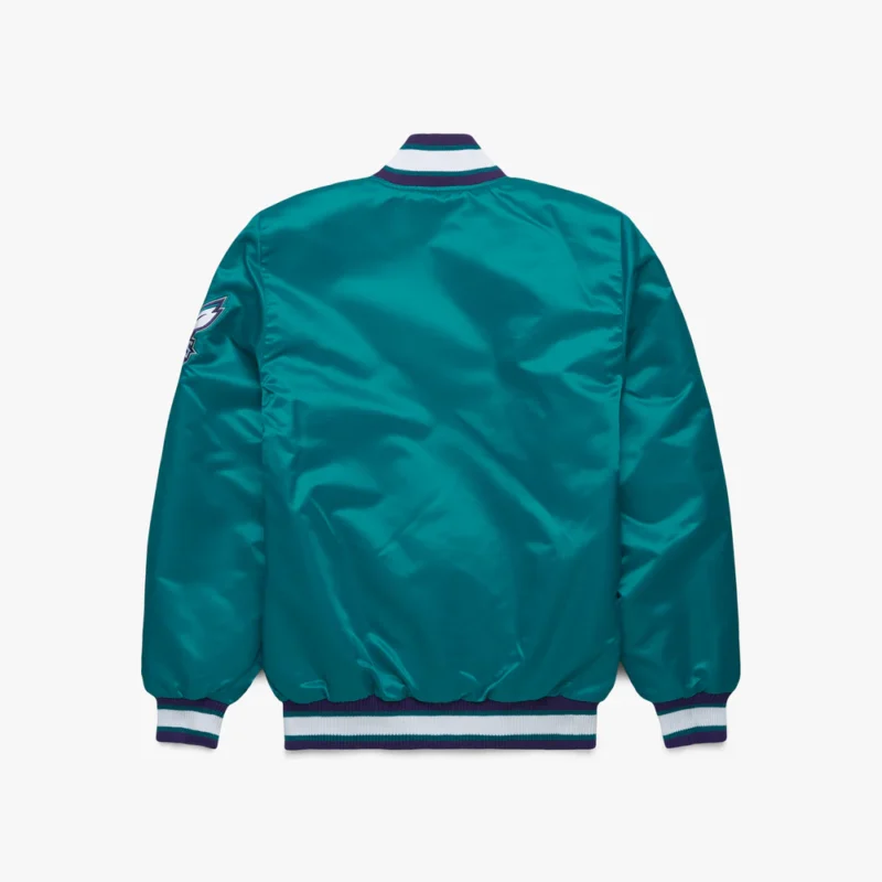 Starter Hornets Satin Jacket - Image 3