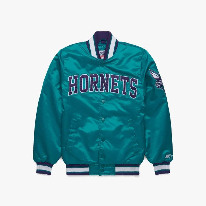 Starter Hornets Satin Jacket